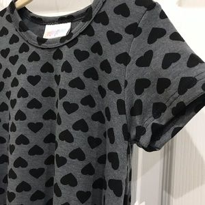 LuLaRoe Scarlett Dress 2T New Hearts